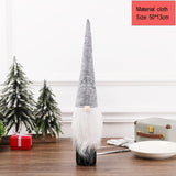 Xmas Velvet Wine Bottle Cover Kitchen Essentials